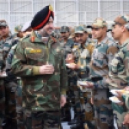 Army commander at Ladakh